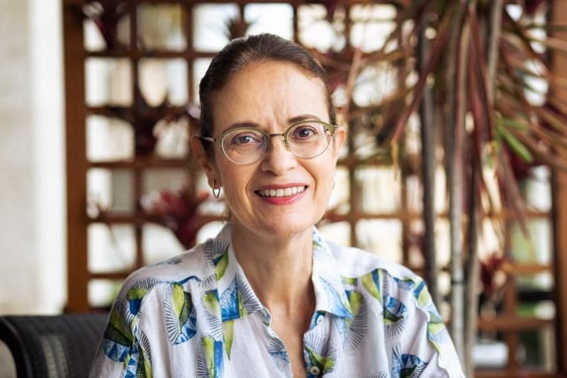 Retrato da autora